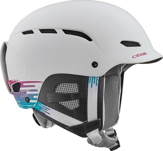 Cébé - Skihjelm Dusk JR Junior - Hvit
