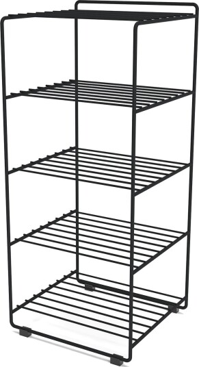 Maze Skoskraper Skohylle Sort Maze Skoskraper Skohylle Sort