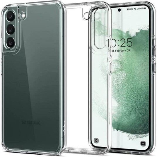 Spigen Ultra Hybrid Mobildeksel for Samsung Galaxy S22 - Krystallklar