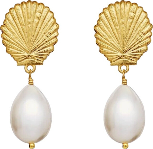 Maanesten Venus Earrings Øredobber Gull