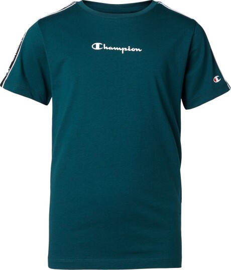 Champion Branded Tape T-skjorte Barn Grønn 138 - 142