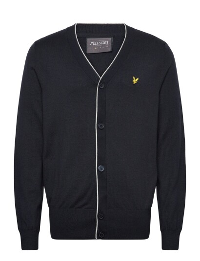 Lyle & Scott Golf Light Weight Cardigan Navy S