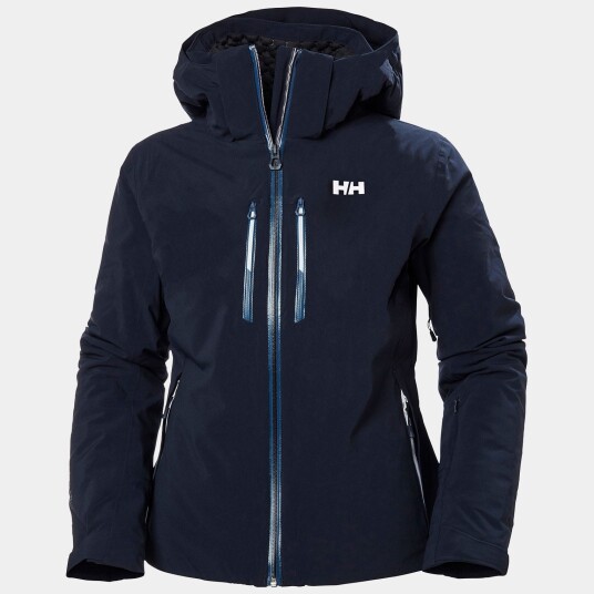 Helly Hansen Dame Alphelia Lett Lifaloft Skijakke Marineblå XL