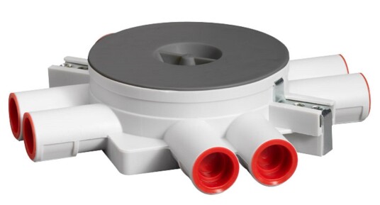 Schneider Electric Takboks TB Dybde 32mm 8 løp Norwesco - 1221101 Schneider Electric Takboks TB Dybde 32mm 8 løp Norwesco - 1221101
