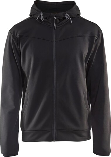Blåkläder 3363252699984XL Hettegenser med glidelås svart/mørkegrå Str. 4XL Klær