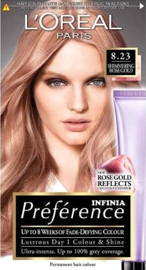 L'Oreal Paris Recital Preference Hårfarge 8.23 Shimmering Rose