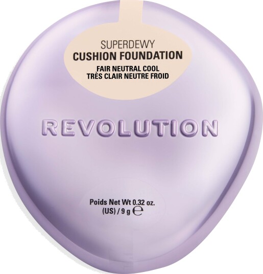 Revolution Beauty London Superdewy Cushion Foundation Fair Neutral Coo