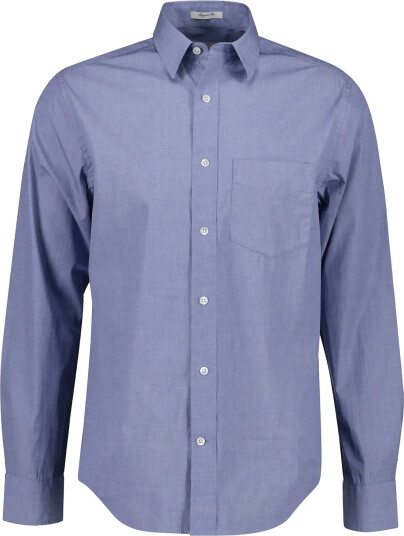 Gant Reg Carbon Peach Fil A Fil Shirt Blue M