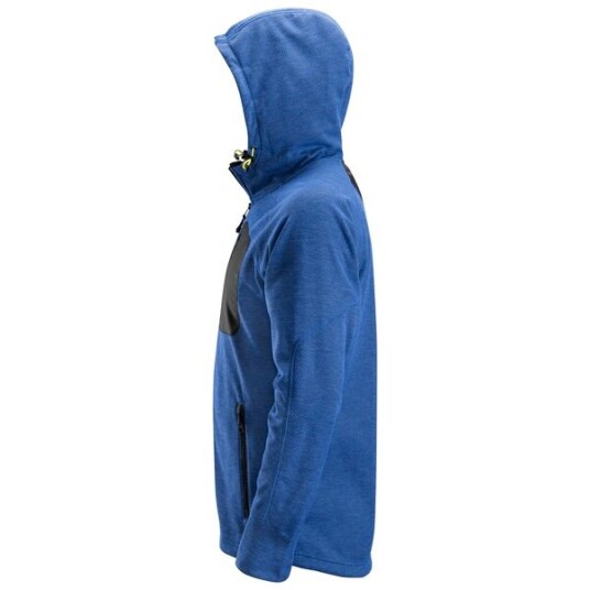 Snickers Fleecejakke 8041 Blå M Med Hette Workwear Snickers Fleecejakke 8041 Blå M Med Hette Workwear