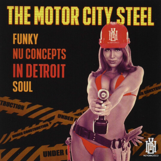 Motory City Steel Funky Nu Concepts In Detroit Soul CD