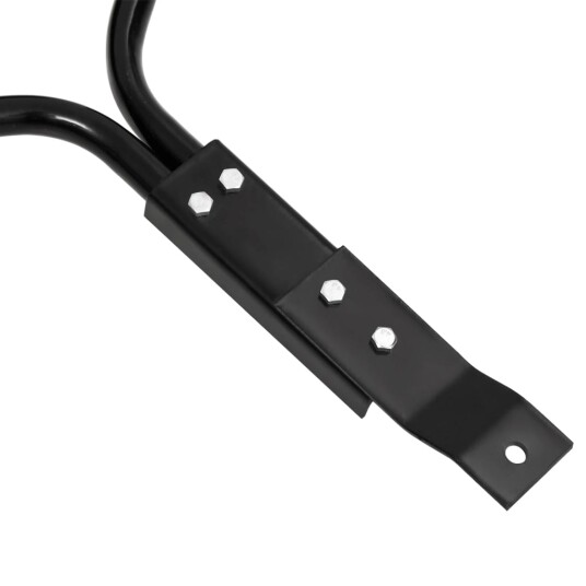 vidaXL Plenrulle Push svart 63 L jern
