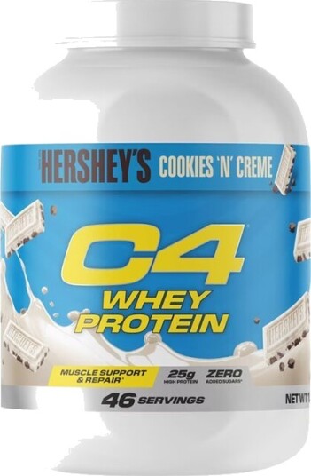 C4 whey protein hershey"s cookies & cream 1.61 kg C4 whey protein hershey"s cookies & cream 1.61 kg