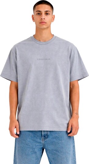 A QUESTION OF Ozzy Tee Acid Wash   Grey   S