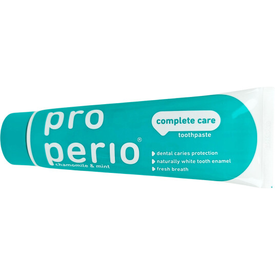 Naturlig Complete Care Tandpasta PRO PERIO Chamomile & Mint 125 ml Naturlig Complete Care Tandpasta PRO PERIO Chamomile & Mint 125 ml