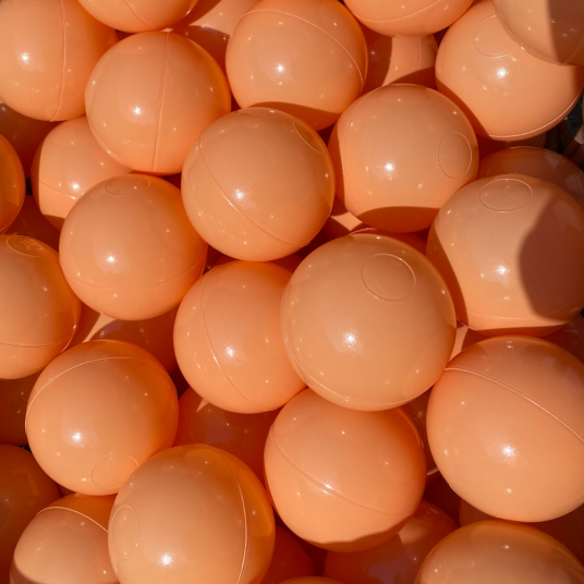KiDKii Bollbasseng baller Ø7 cm Oransje 100 stk KiDKii Bollbasseng baller Ø7 cm Oransje 100 stk