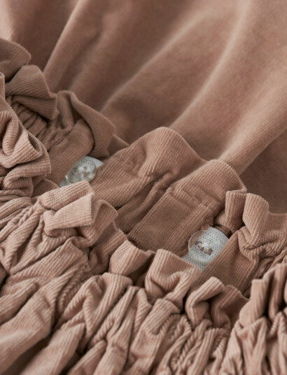 Lil"Atelier Nmfsomba Loose Cord Skirt 1122 So Lil Brown 92