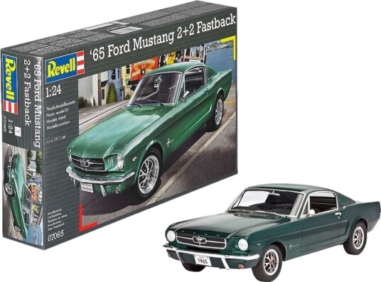 Revell 1/24 Ford Mustang 1965 Modellbil Byggesett