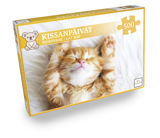 Lautapelit Nordic Quality Puzzles - Cat Nap (500 pieces)