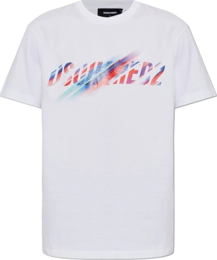 Dsquared2 Herre Topper Hvit S,