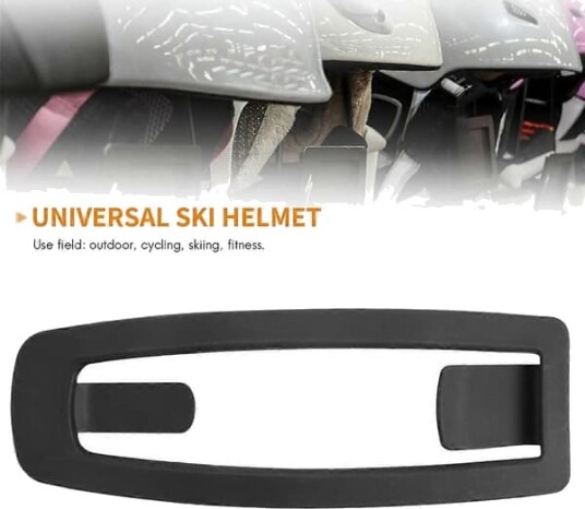 Universal Skihjelm Tilbehør Hjelm Briller Belteklips Briller Beltespenne