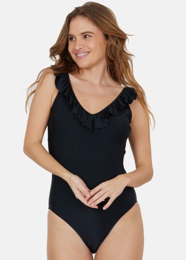 Athlecia Kelley W Swimsuit Black 38 Badedrakter