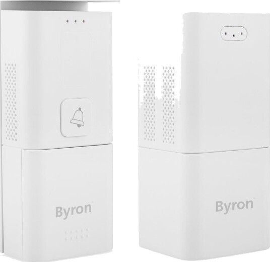 Byron Trådløs Ringeklokkesett Batteri DIC 24815 Byron Trådløs Ringeklokkesett Batteri DIC 24815