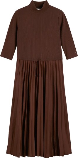 Tommy Hilfiger Slim 5X2 Rib Mix Midi Drs Brown S Tommy Hilfiger Slim 5X2 Rib Mix Midi Drs Brown S