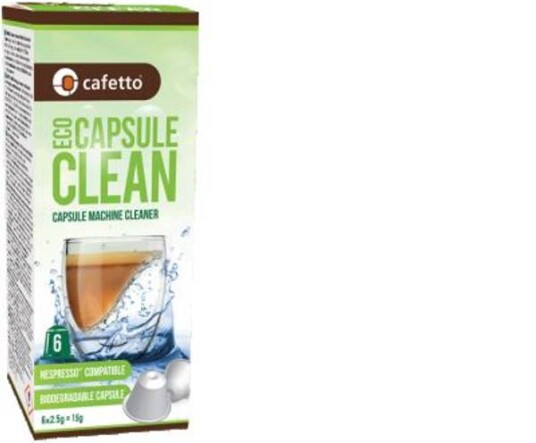Cafetto Eco Capsule Clean 6stk