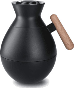 Rosendahl Rosendahl Stay Warm Termokande Rund 1,0 L Sort Black 23.5 CM Rosendahl Rosendahl Stay Warm Termokande Rund 1,0 L Sort Black 23.5 CM