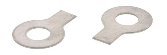 Schäfer & Peters 00934210 Foldeskive A4 syrefast DIN 93 Ø21 mm 200-pakning Innfesting