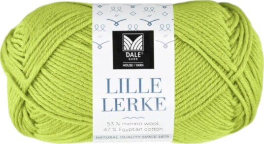 Dale Garn Dale Garn Lille Lerke Pæregrønn 8175 50g