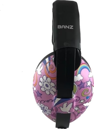 BANZ Hørselvern Baby Peace Pink BANZ Hørselvern Baby Peace Pink