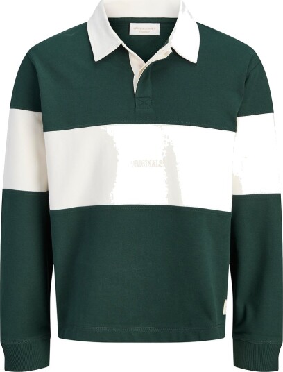 Jack & Jones Collegegenser JorFrederiksberg Polo Furulund Jack & Jones 14 år (164) Collegegenser Grønn Hvit