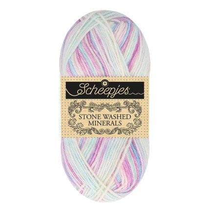 Scheepjes Stone Washed Minerals Garn 907 Ametyst Mist Scheepjes Stone Washed Minerals Garn 907 Ametyst Mist
