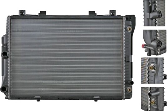 Radiator, motorkjøling MAHLE CR 262 000S