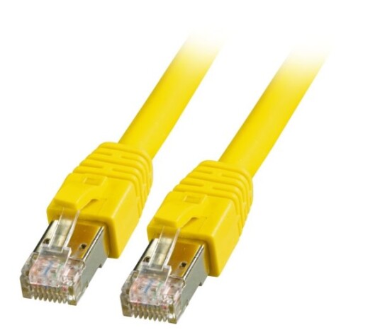 Efb Elektronik K5528ge.5 5 M Cat8.1 S/Ftp S-Stp Rj-45 Rj-45 Gult