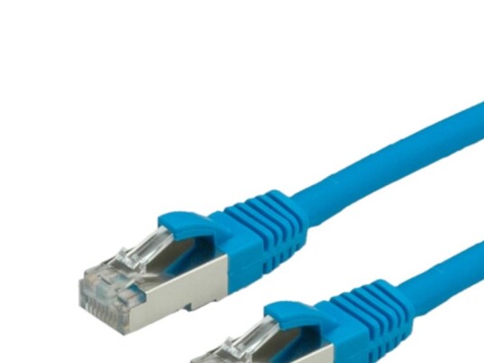 Value S/Ftp Patch Cord Cat.6 Halogen-Free Blue 7M Blå