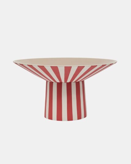 OYOY Toppu centerpiece høy 17xØ30 cm Red peach OYOY Toppu centerpiece høy 17xØ30 cm Red peach