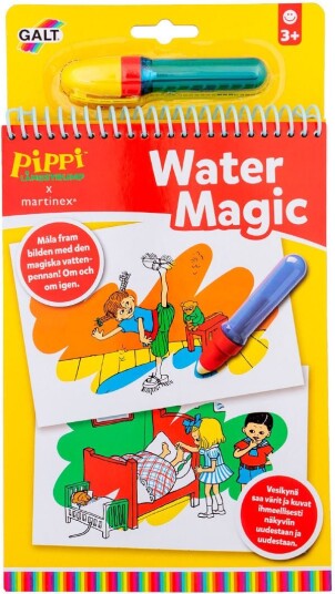Galt Fargeleggingsbok Water Magic Pippi Langstrømpe Galt Fargeleggingsbok Water Magic Pippi Langstrømpe