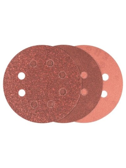 Bosch 6-delers slipepapirsett for eksentersliper 115 mm