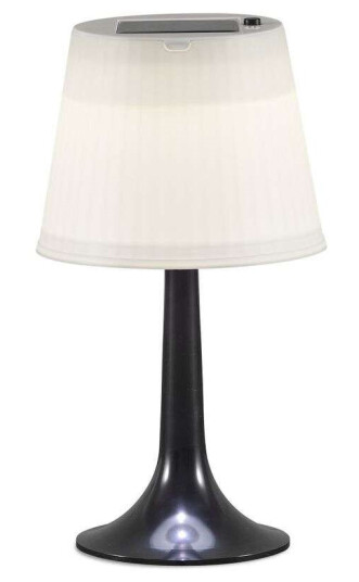 Konstsmide Assisi Solcelle Lampe LED Svart Konstsmide Assisi Solcelle Lampe LED Svart