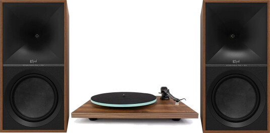 Klipsch The Nines Og Rega Planar 2 Stereopakke I Valnøtt Klipsch The Nines Og Rega Planar 2 Stereopakke I Valnøtt