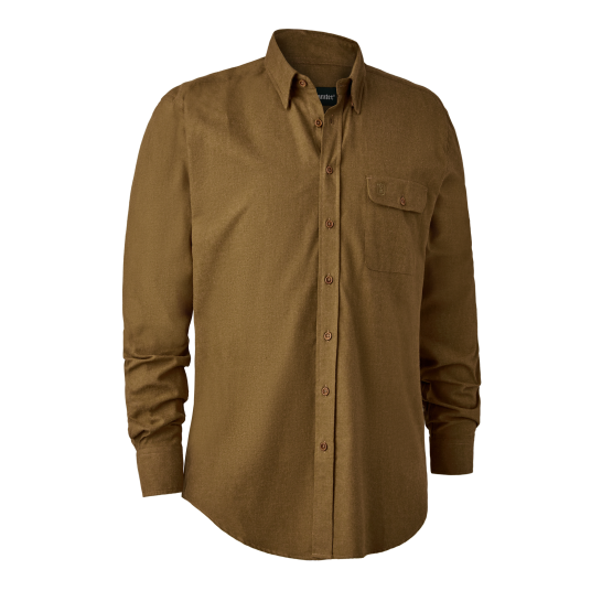 Deerhunter Liam Shirt Ocher Brown 47/48 Deerhunter Liam Shirt Ocher Brown 47/48