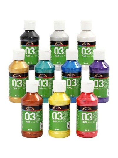 Creativ Company School acrylic paint metallic