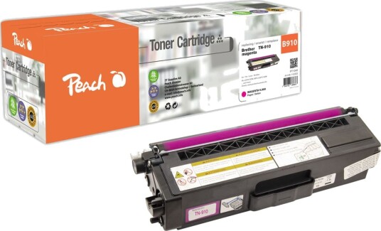 Peach-tonerkassetter som passer Brother TN-910 Lasertoner Magenta