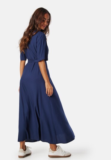 Happy Holly Viscose Belted Shirt Dress Happy Holly Viscose Belted Shirt Dress