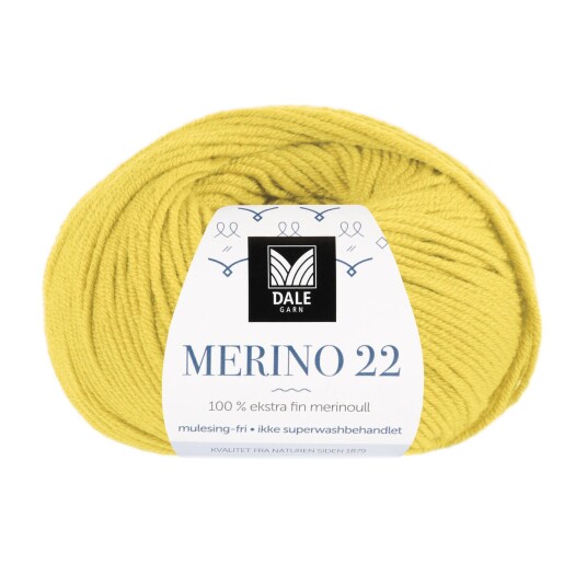 Dale Garn Dale Merino 22 2030 Gul