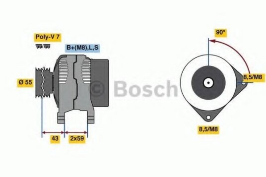Dynamo BOSCH 0 986 081 220