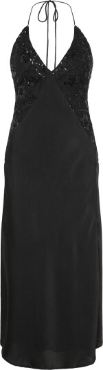 Bardot Rosella Halter Maxi Dress Black 36 Bardot Rosella Halter Maxi Dress Black 36