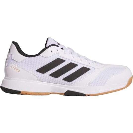 Adidas Ligra 8 Herre Cloud White/Core Black/Cloud White 40 2/3 Adidas Ligra 8 Herre Cloud White/Core Black/Cloud White 40 2/3